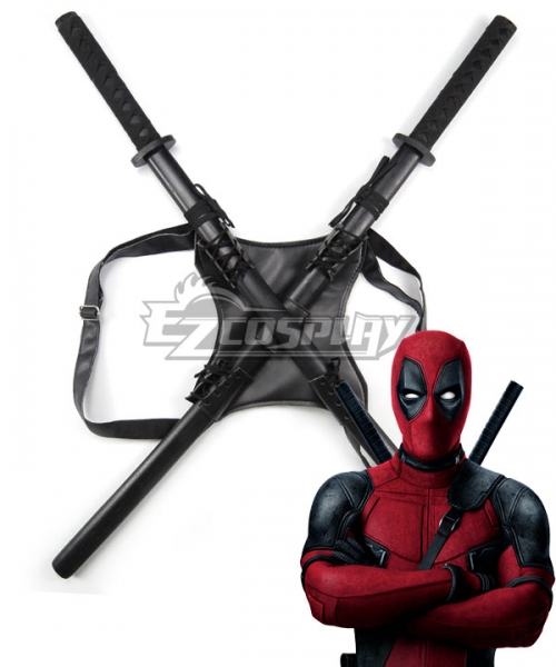 Detail Deadpool Belt And Swords Nomer 6