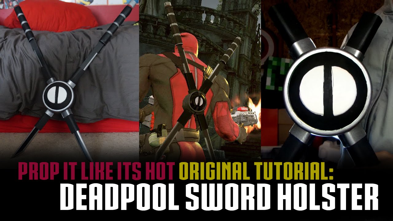 Detail Deadpool Belt And Swords Nomer 56