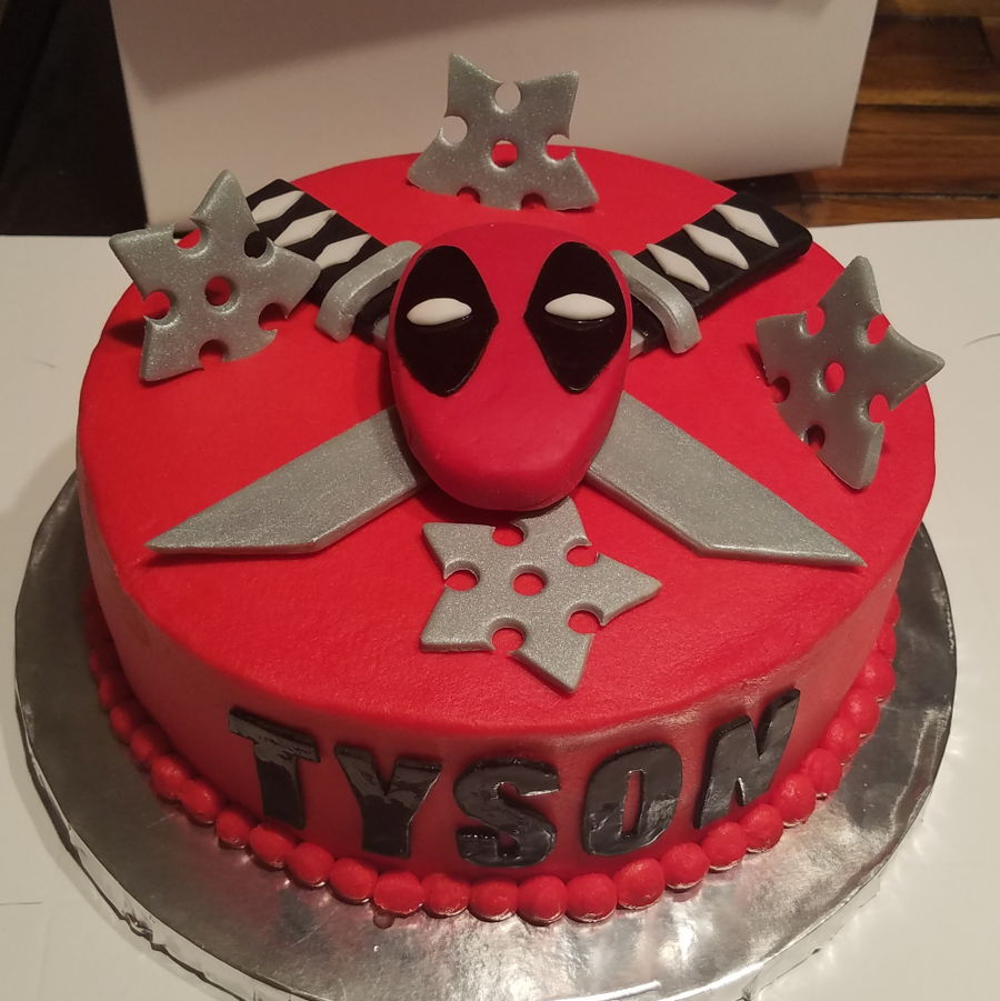 Detail Deadpool Cake Designs Nomer 11