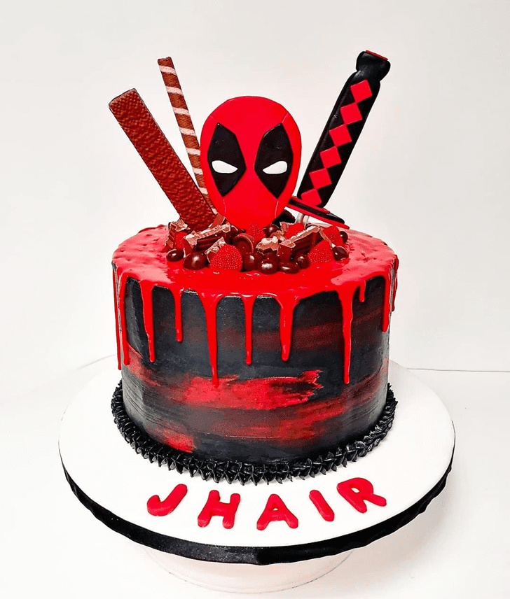 Detail Deadpool Cake Designs Nomer 12