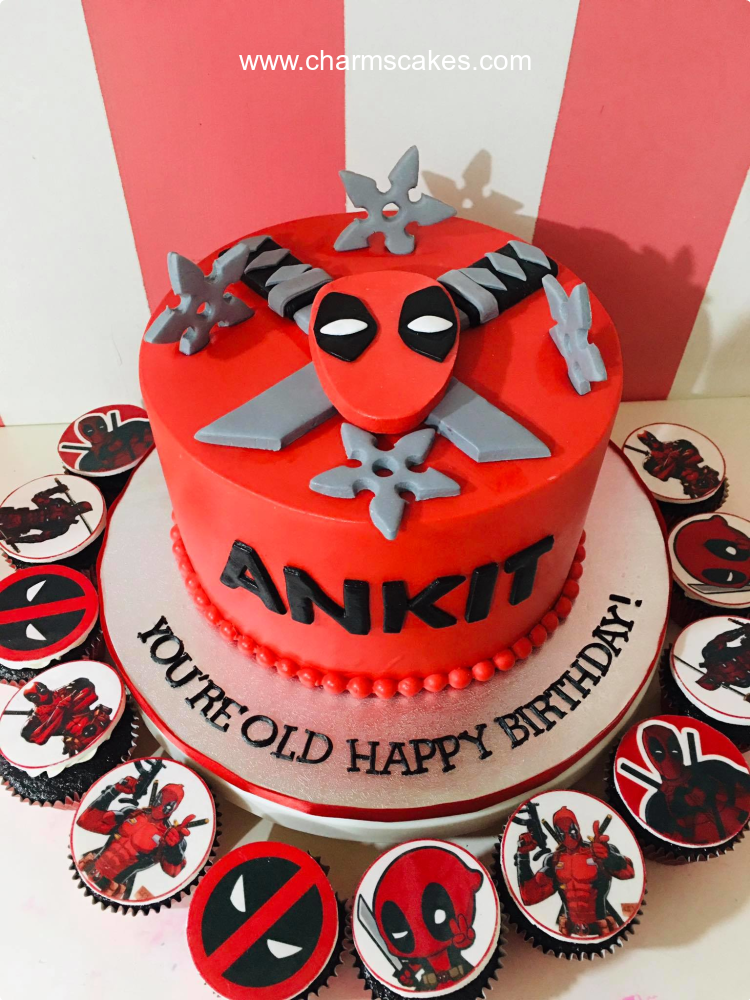 Detail Deadpool Cake Designs Nomer 16