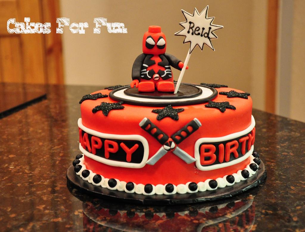 Detail Deadpool Cake Designs Nomer 22