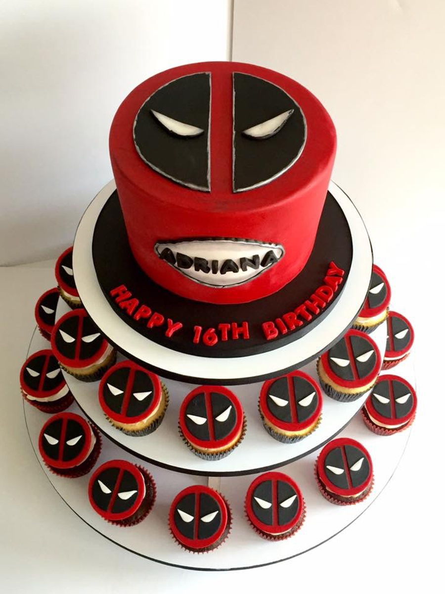 Detail Deadpool Cake Designs Nomer 25