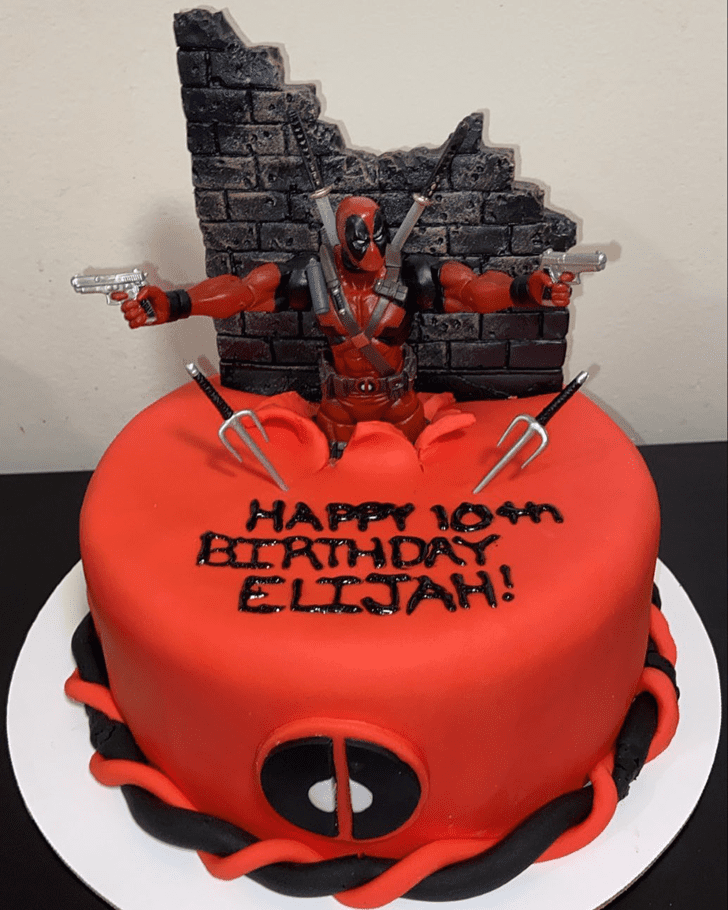 Detail Deadpool Cake Designs Nomer 29