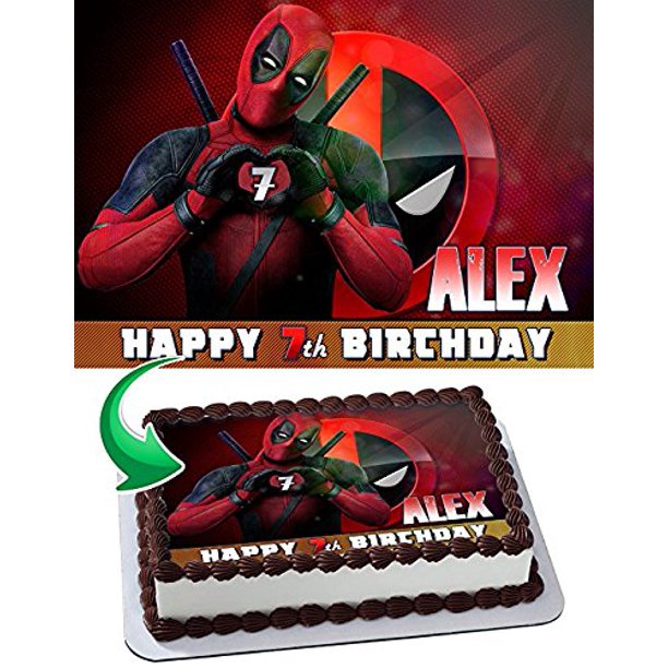 Detail Deadpool Cake Designs Nomer 34