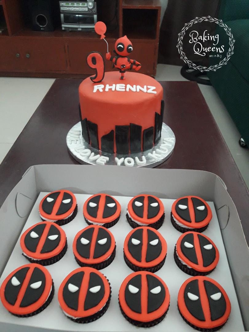 Detail Deadpool Cake Designs Nomer 36