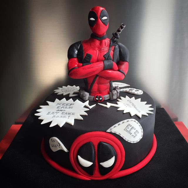 Detail Deadpool Cake Designs Nomer 37