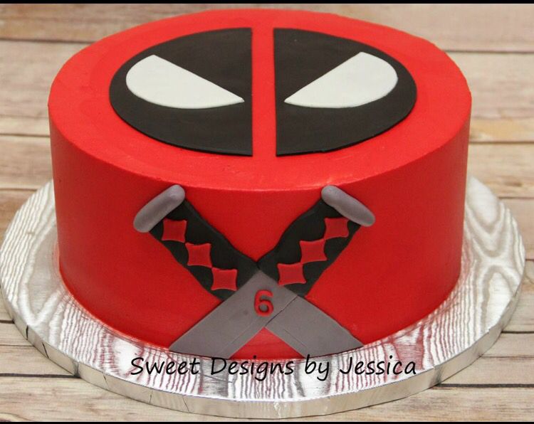 Detail Deadpool Cake Designs Nomer 6