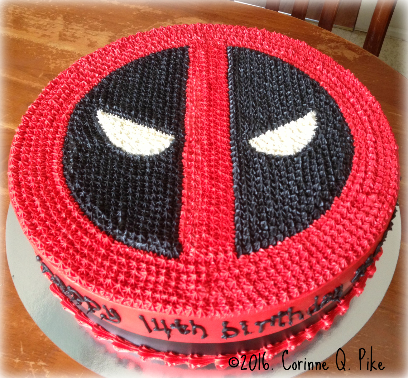 Detail Deadpool Cake Designs Nomer 47