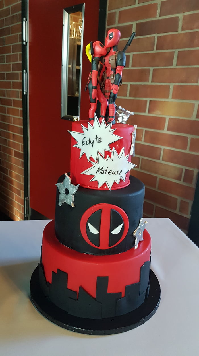 Detail Deadpool Cake Designs Nomer 49