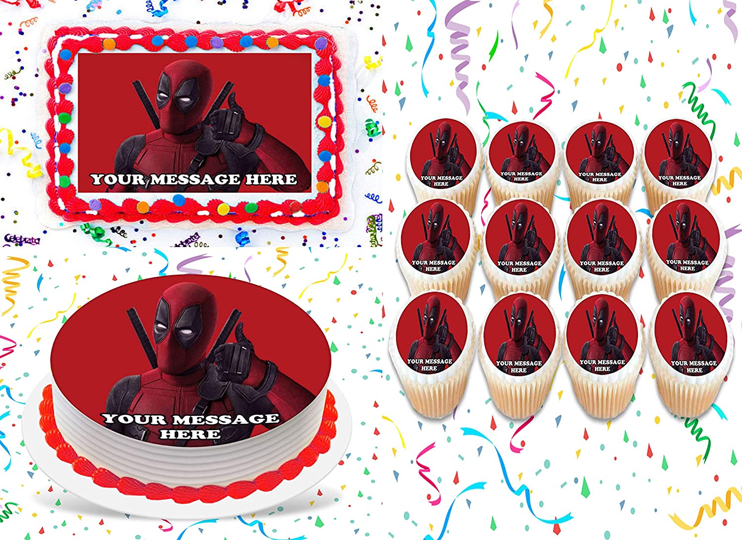 Detail Deadpool Cake Designs Nomer 51