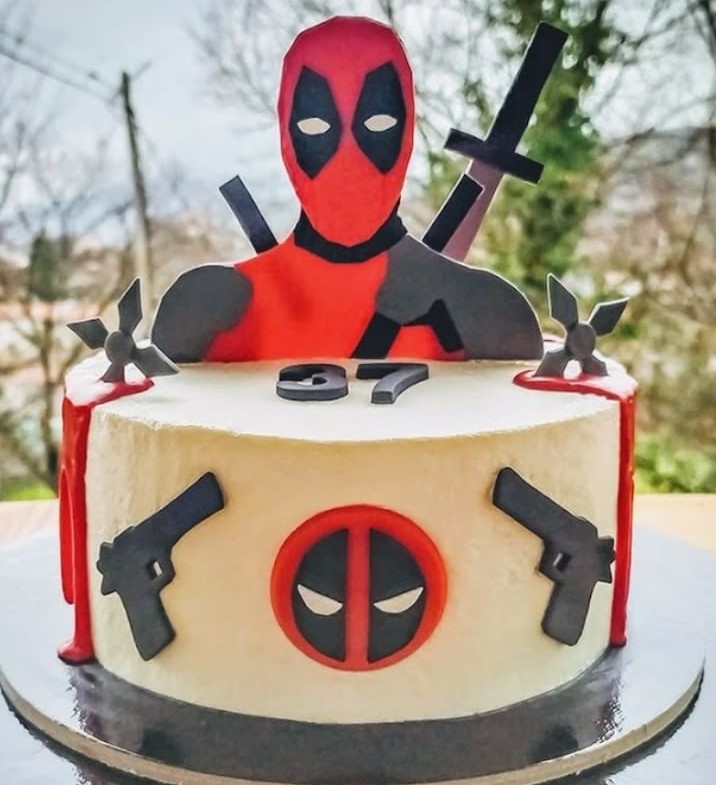 Detail Deadpool Cake Designs Nomer 9