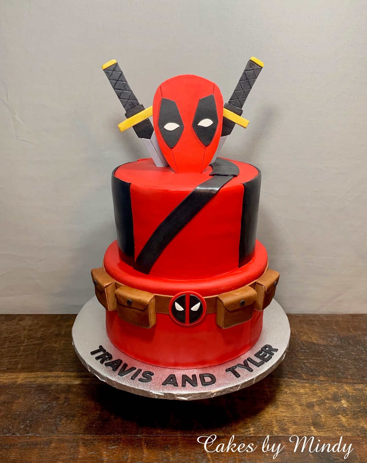 Detail Deadpool Cake Designs Nomer 10