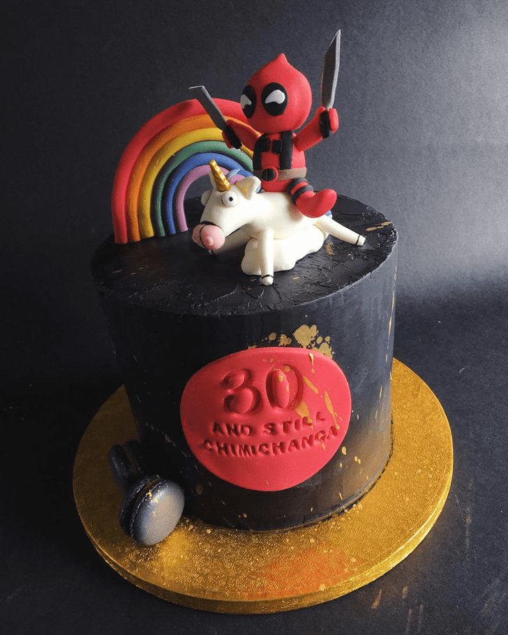 Detail Deadpool Cake Pan Nomer 11