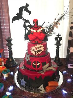 Detail Deadpool Cake Pan Nomer 22