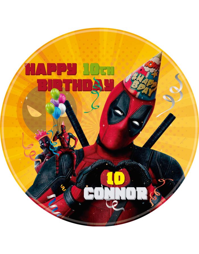 Detail Deadpool Cake Pan Nomer 32