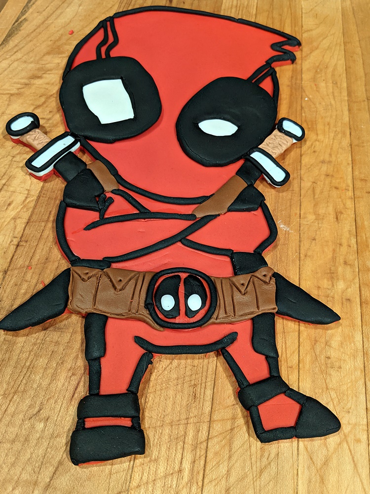 Detail Deadpool Cake Pan Nomer 7