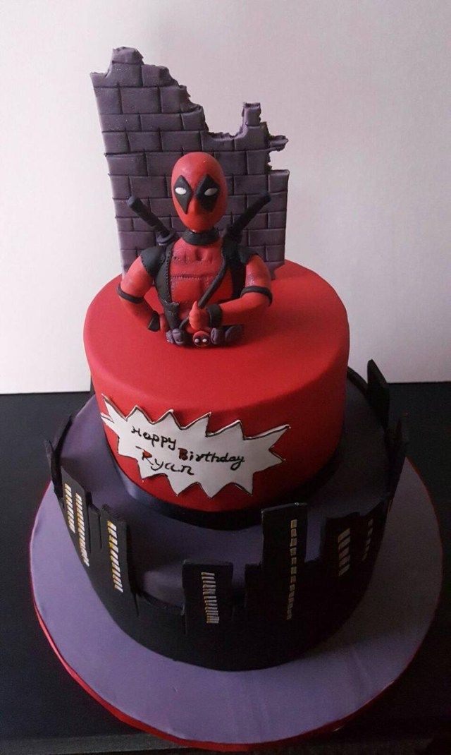 Detail Deadpool Cake Pan Nomer 9