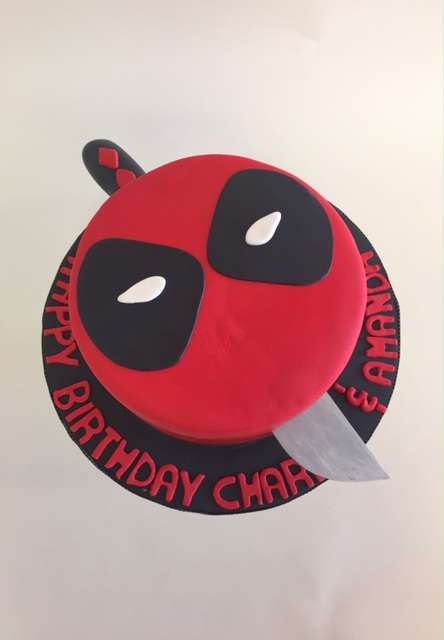 Detail Deadpool Cake Template Nomer 26