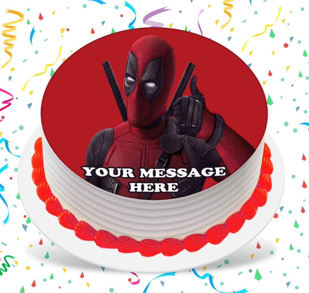 Detail Deadpool Cake Template Nomer 31