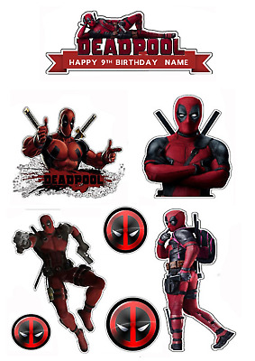 Detail Deadpool Cake Template Nomer 38