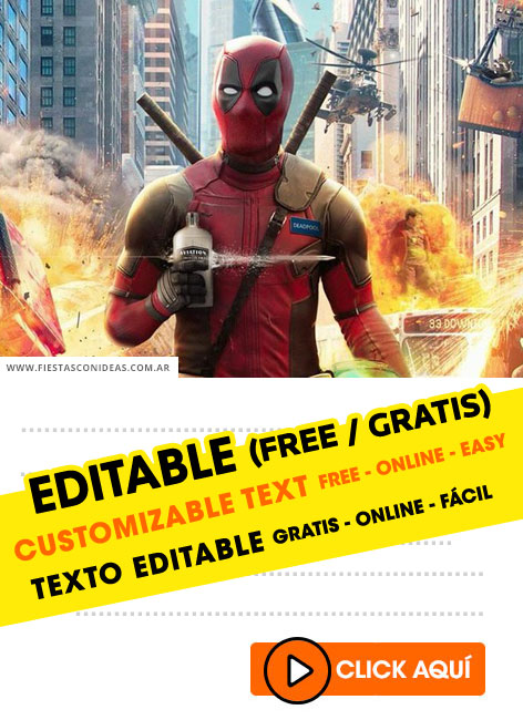 Detail Deadpool Cake Template Nomer 43