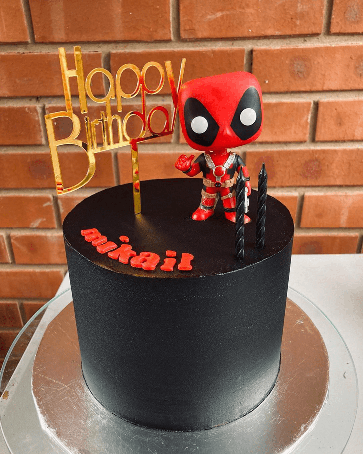 Detail Deadpool Cake Template Nomer 53