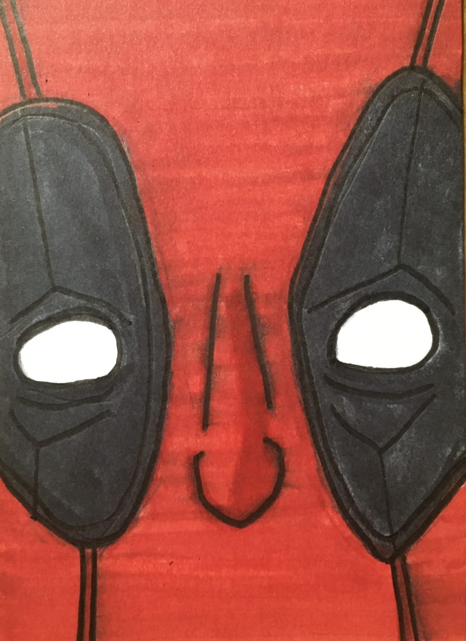 Detail Deadpool Cake Template Nomer 54