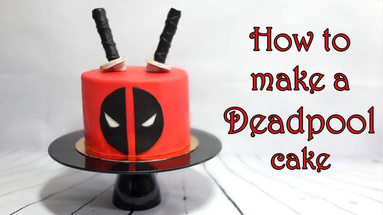 Detail Deadpool Cake Template Nomer 56