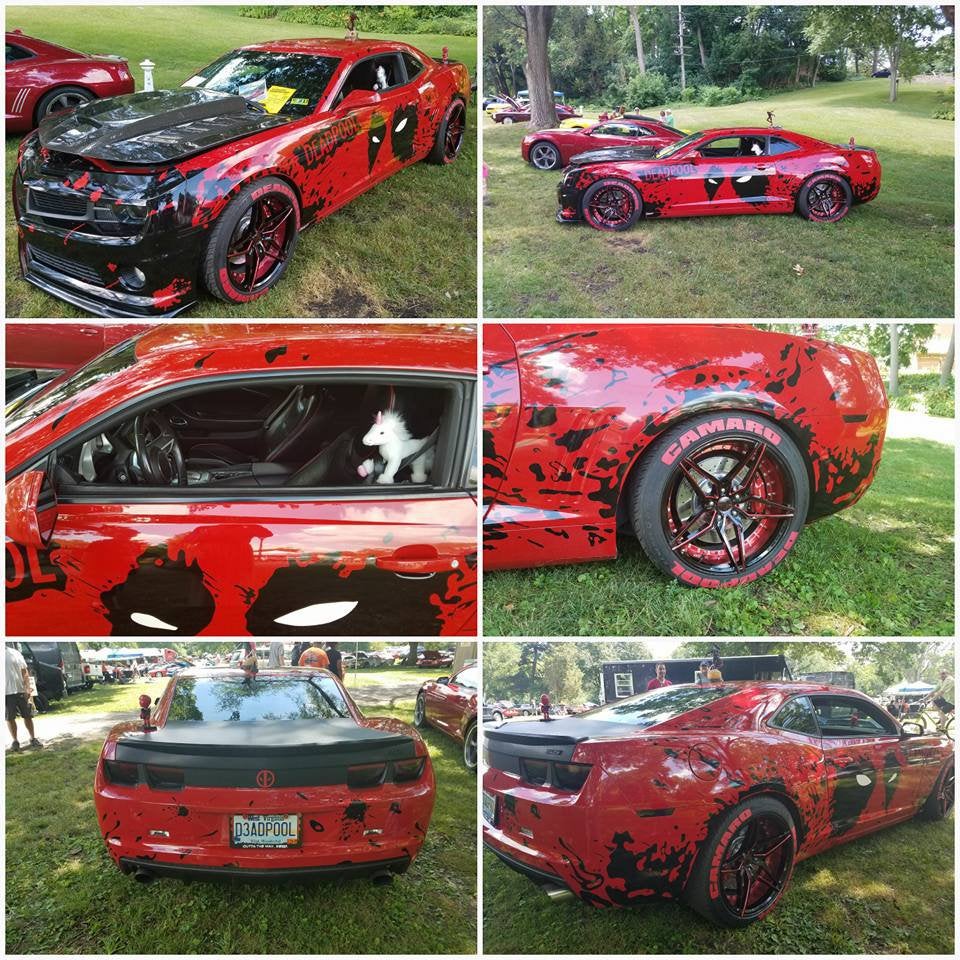 Detail Deadpool Camaro Nomer 11