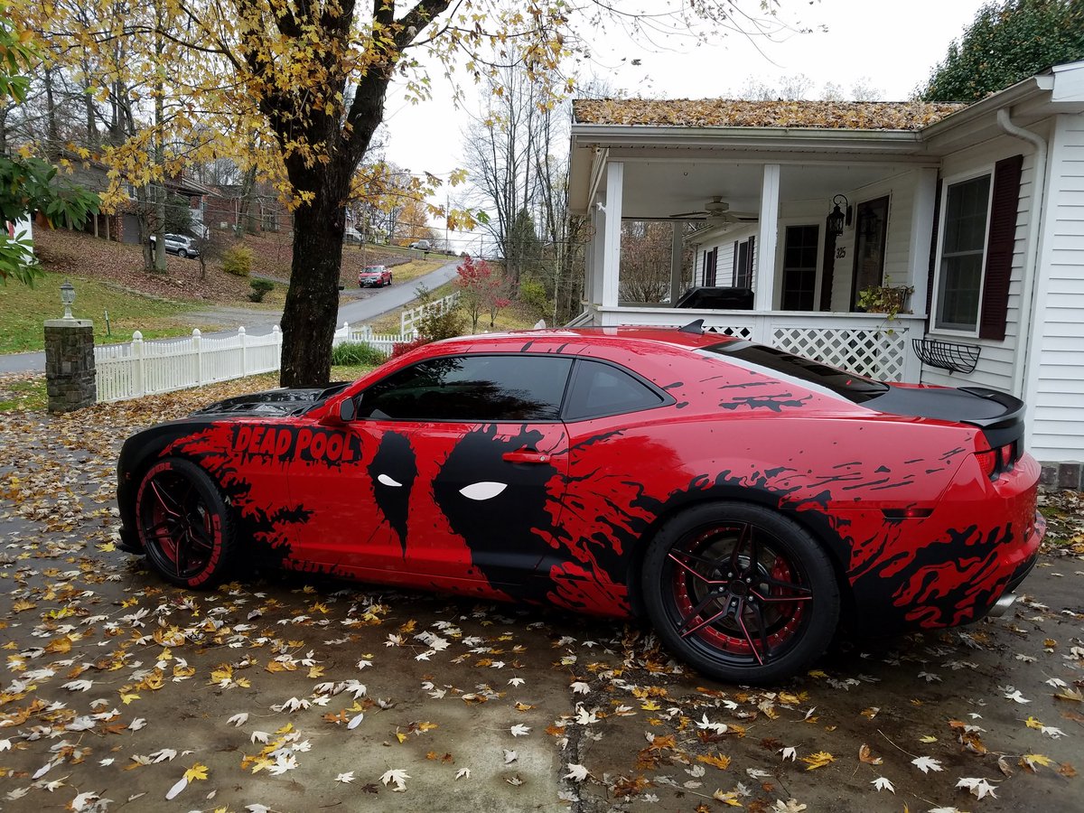 Detail Deadpool Camaro Nomer 3