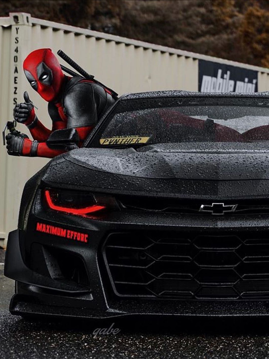 Detail Deadpool Camaro Nomer 6