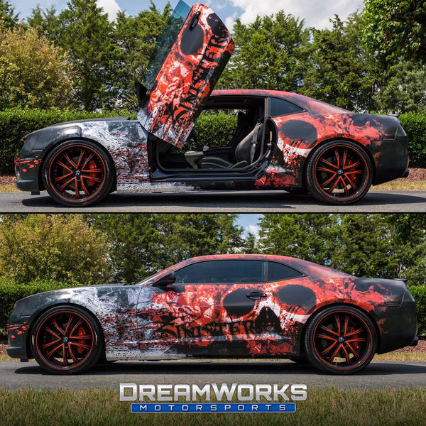 Detail Deadpool Camaro Nomer 53