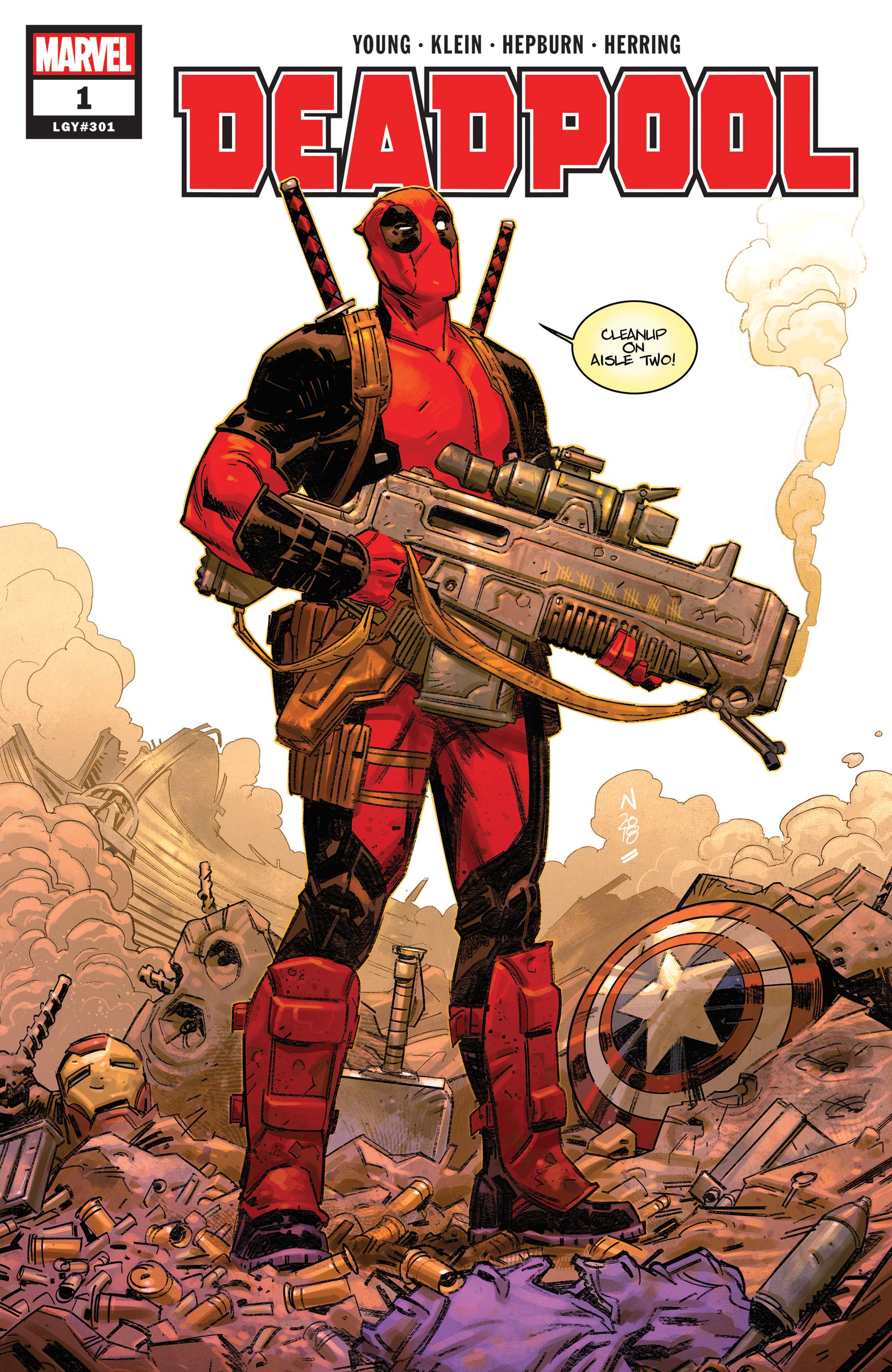Detail Deadpool Cartoon Pictures Nomer 11