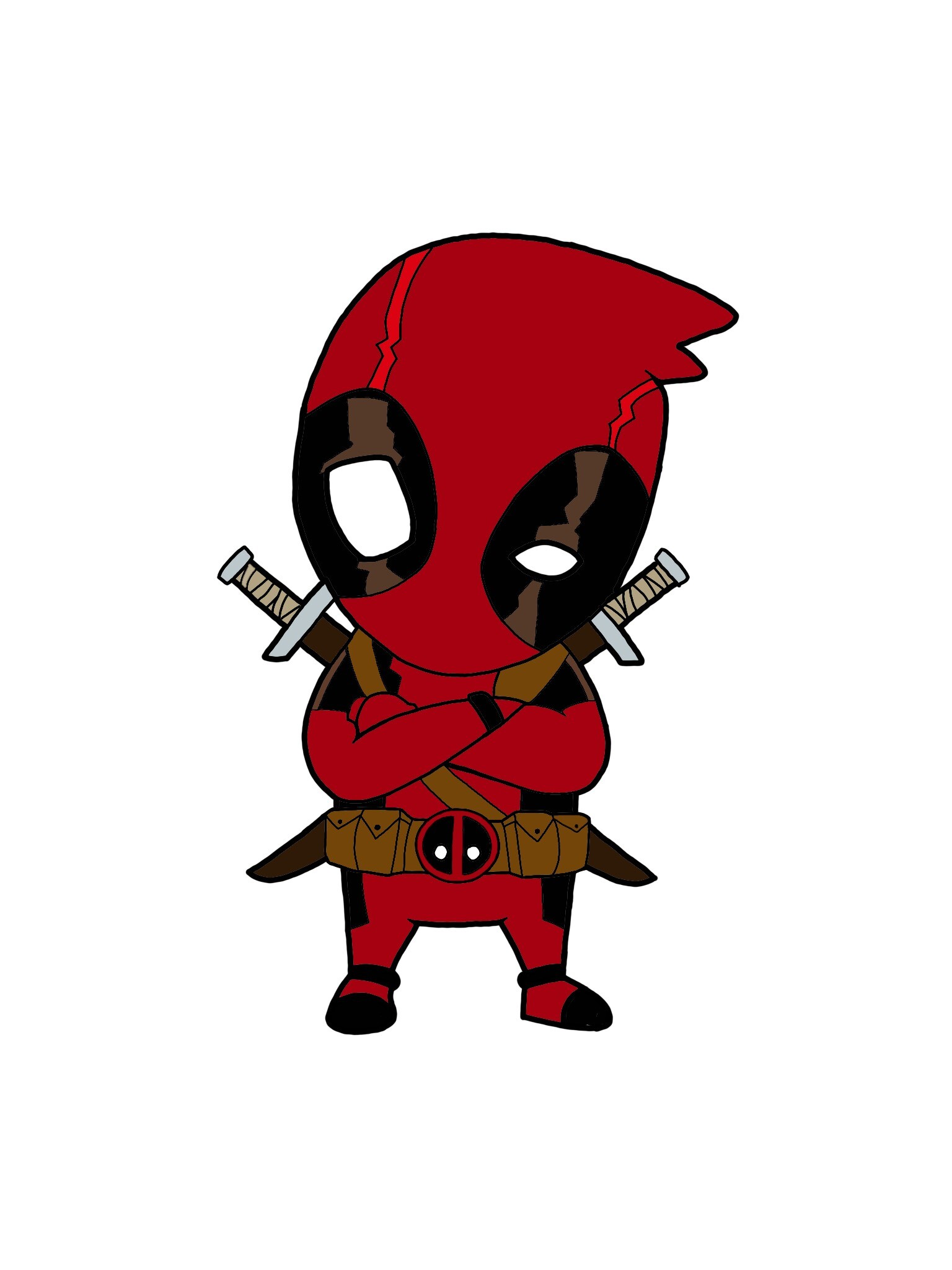 Detail Deadpool Cartoon Pictures Nomer 3