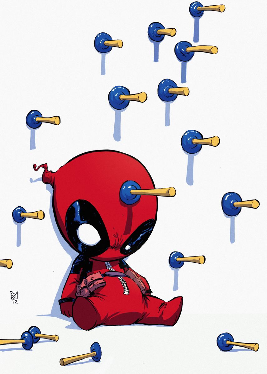 Detail Deadpool Cartoon Pictures Nomer 55