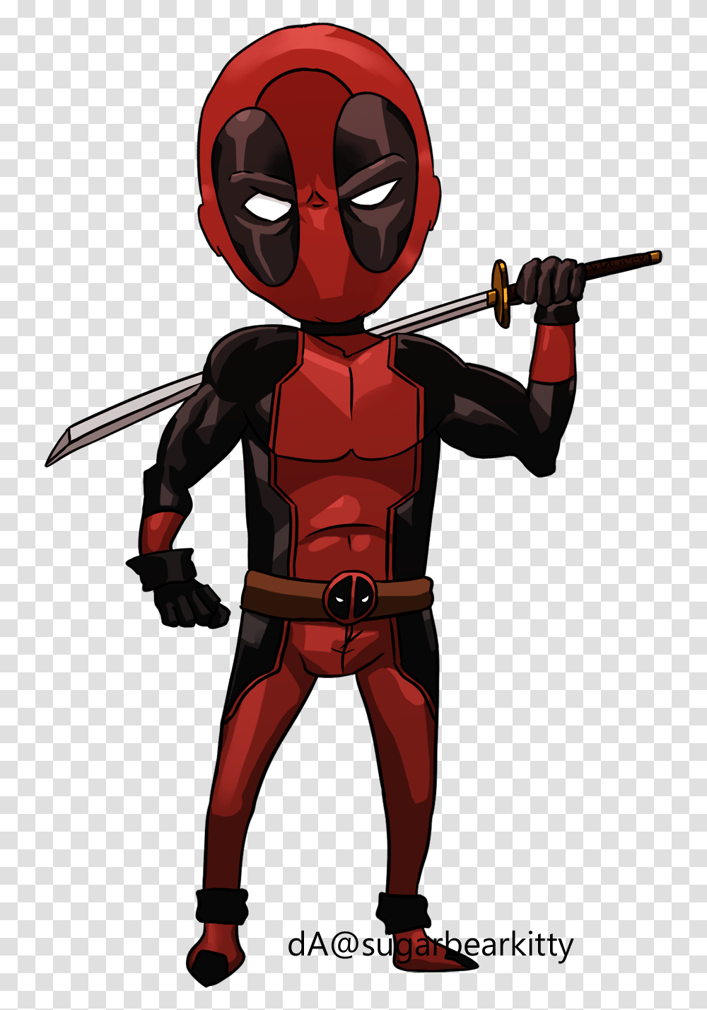 Detail Deadpool Clipart Nomer 21