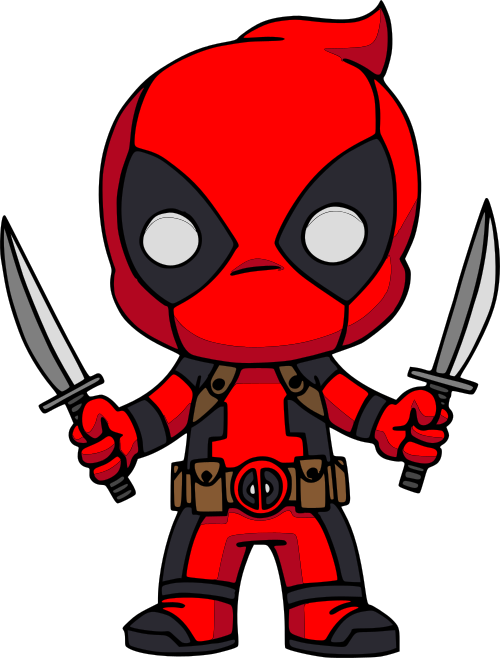 Detail Deadpool Clipart Nomer 34