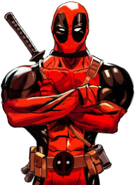 Detail Deadpool Clipart Nomer 44
