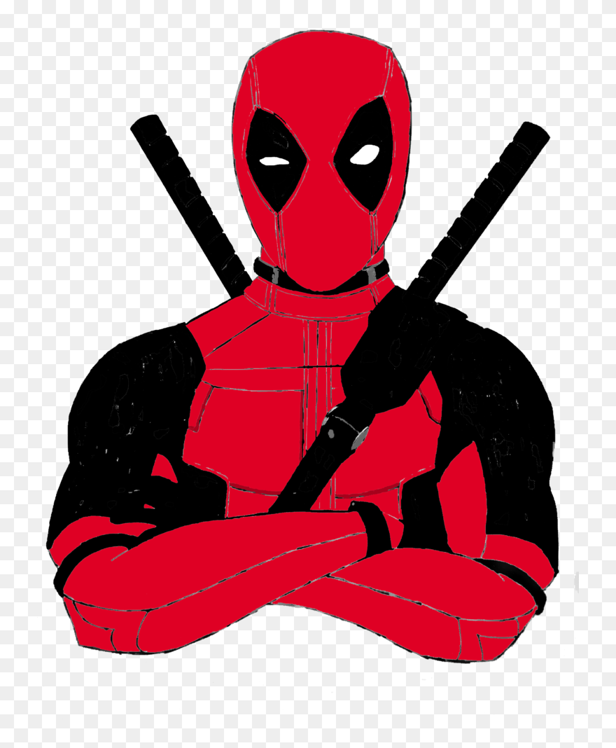 Detail Deadpool Clipart Nomer 7