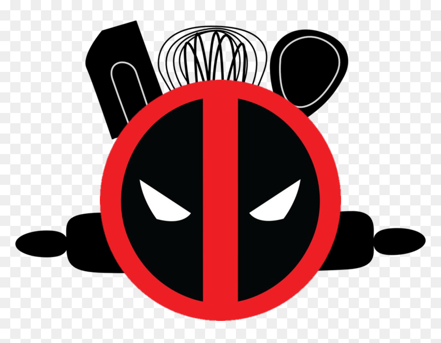 Detail Deadpool Clipart Black And White Nomer 54