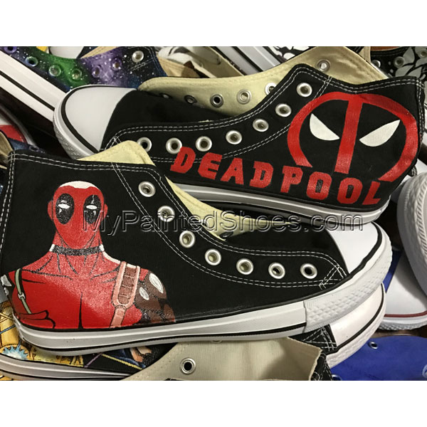 Detail Deadpool Converse Nomer 17