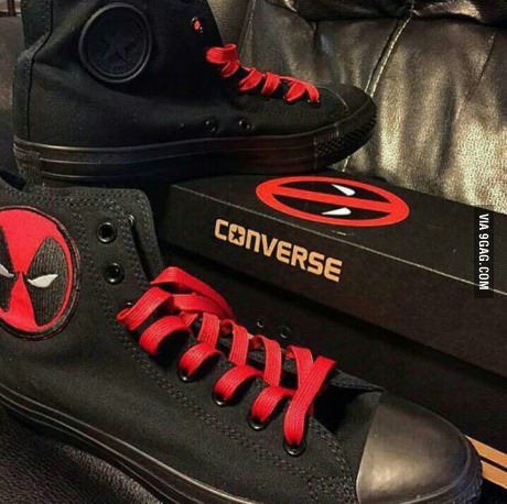 Detail Deadpool Converse Nomer 4