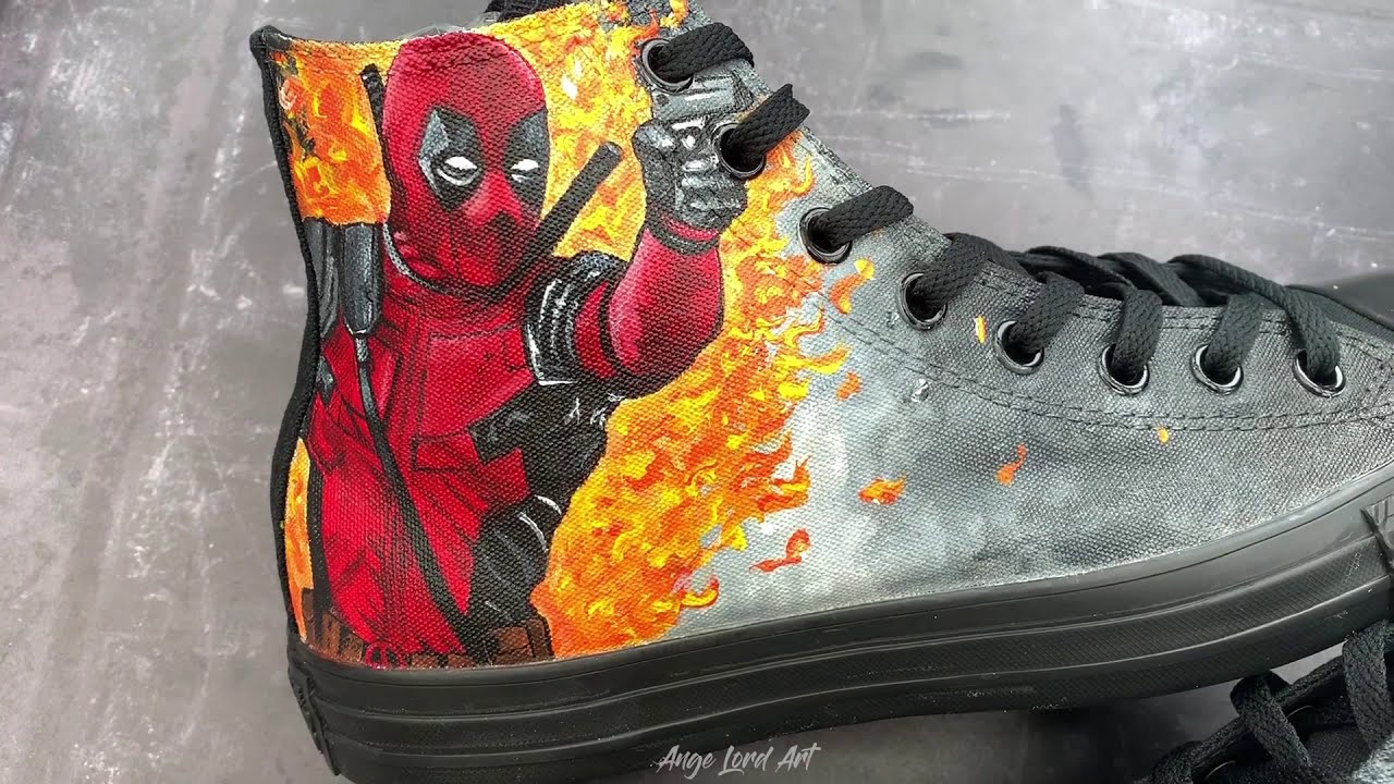 Detail Deadpool Converse Nomer 52