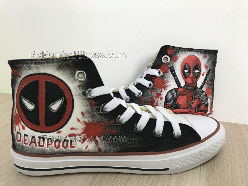 Detail Deadpool Converse Nomer 53