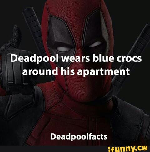 Detail Deadpool Crocs Nomer 42