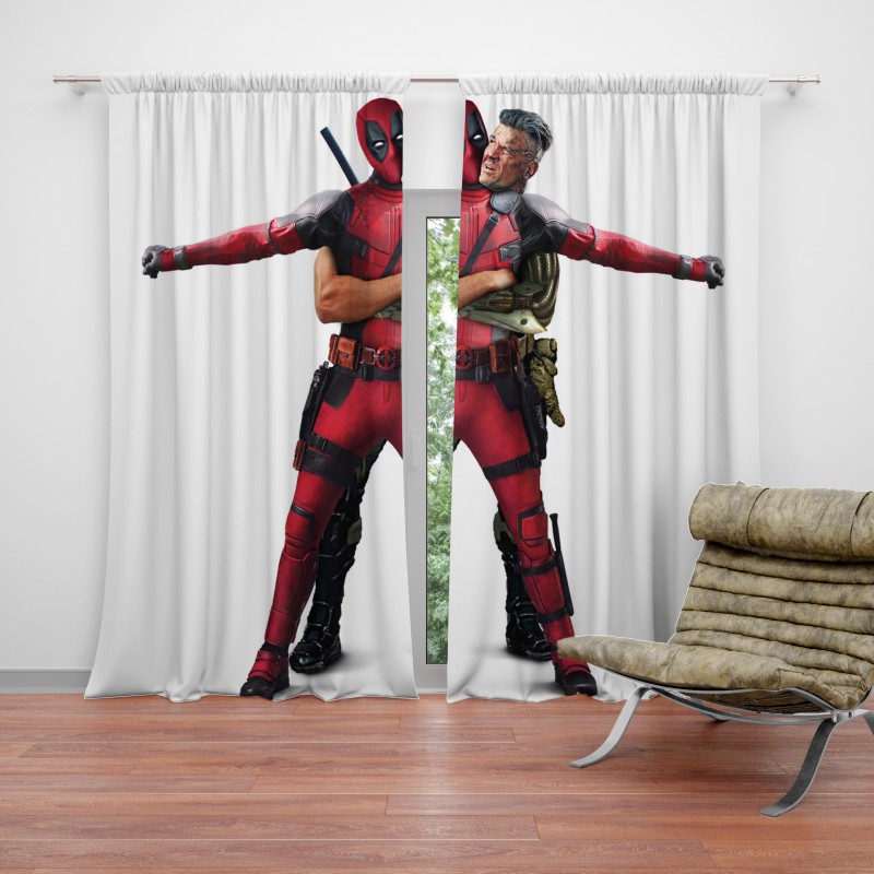 Detail Deadpool Curtains Nomer 3