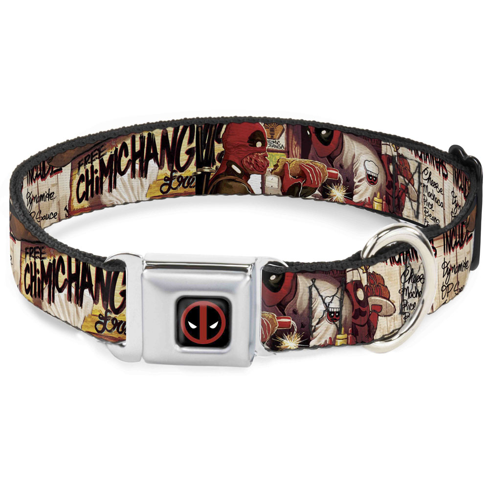 Detail Deadpool Dog Collar Nomer 14