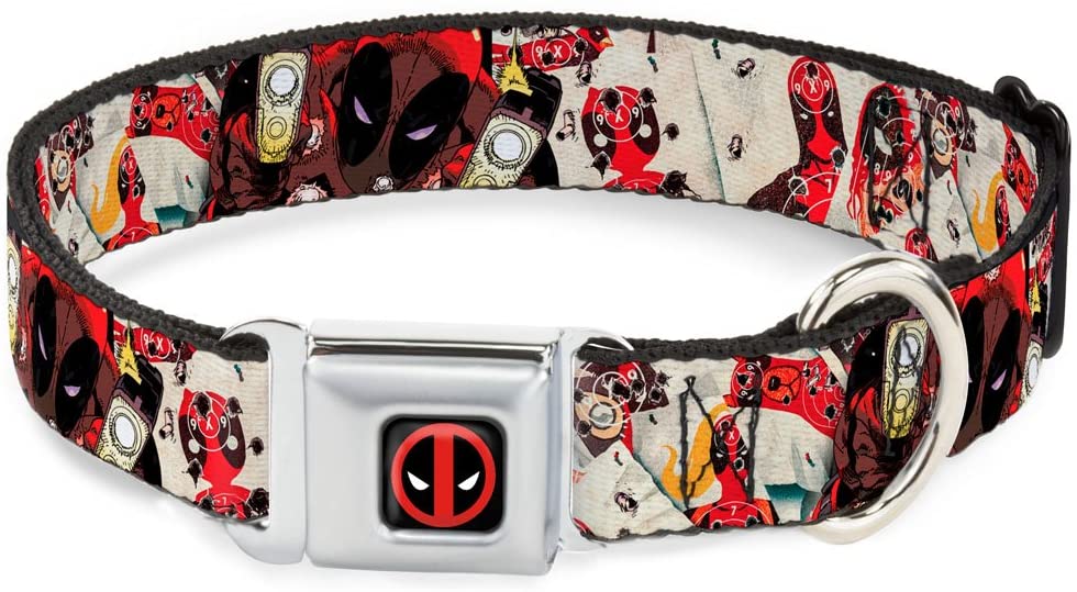 Detail Deadpool Dog Collar Nomer 50