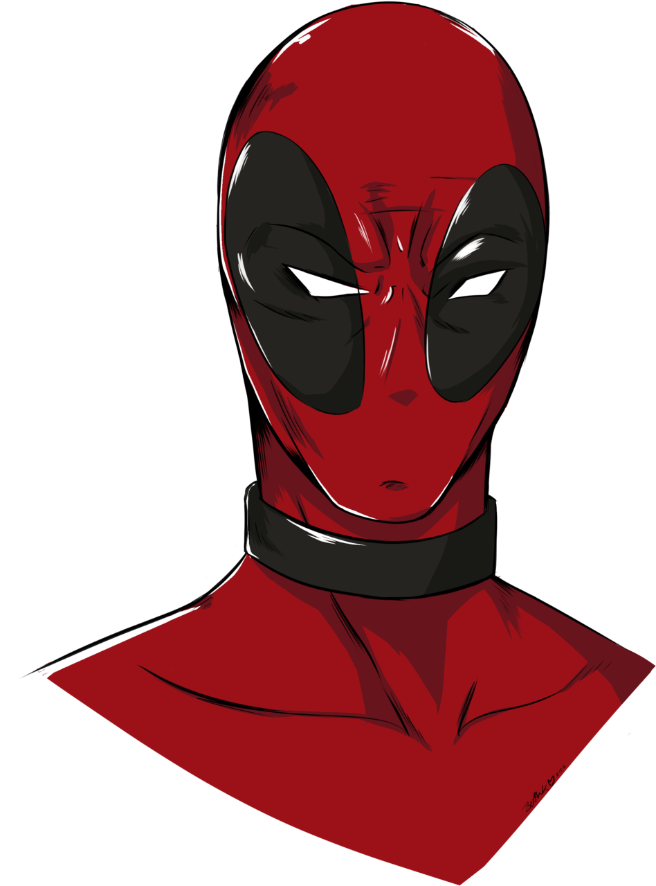 Detail Deadpool Face Png Nomer 22